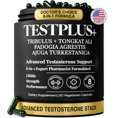 TESTPLUS+ 8-in-1 Testosterone Support - MAIN