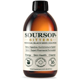 Plus+Ultra SOURSOP BITTERS+ 16-in-1 soursop bitters liquid, 16.9 fl oz bottle, front
