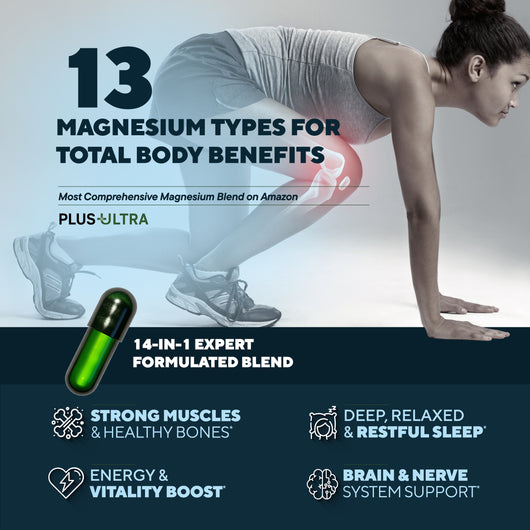 MAGPLUS+ - 13-in-1 Total Magnesium Complex