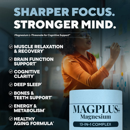 MAGPLUS+ - 13-in-1 Total Magnesium Complex