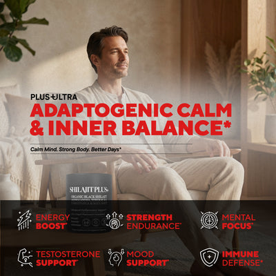 SHILAJITPLUS+  5-in-1 Black Shilajit Complex