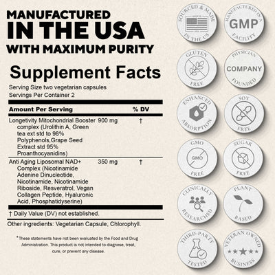 UROPLUS+ 10-in-1 Urolithin + NAD+