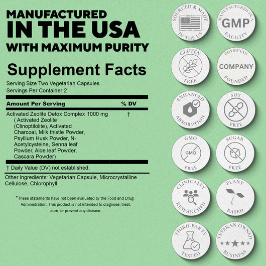 ZEOLITE+ 8-in-1 Detox Cleanse