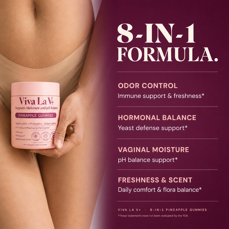 Viva La V+ 8-in-1 Feminine Balance Gummies