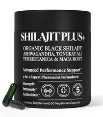 SHILAJITPLUS+  5-in-1 Black Shilajit Complex