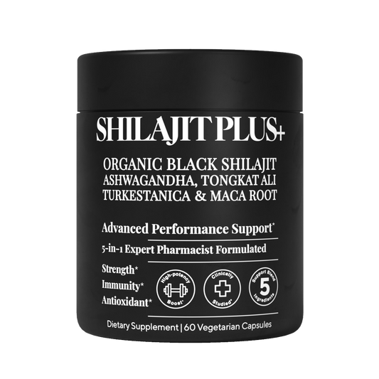 SHILAJITPLUS+  5-in-1 Black Shilajit Complex