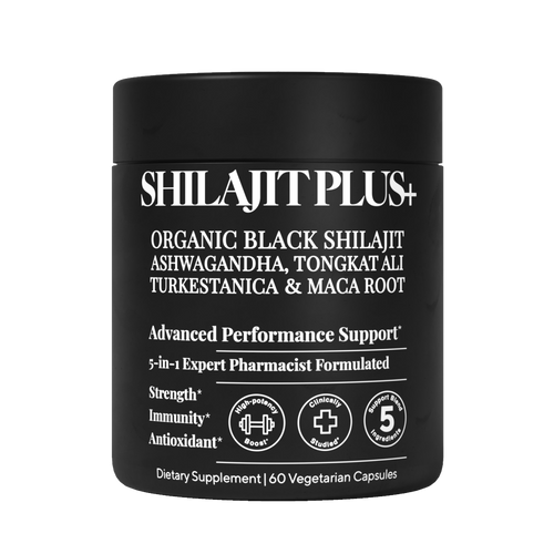 SHILAJITPLUS+  5-in-1 Black Shilajit Complex