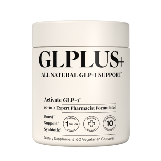 GLPLUS+, 10-in-1 GLP-1 Weight Loss Supplement for Women and Men