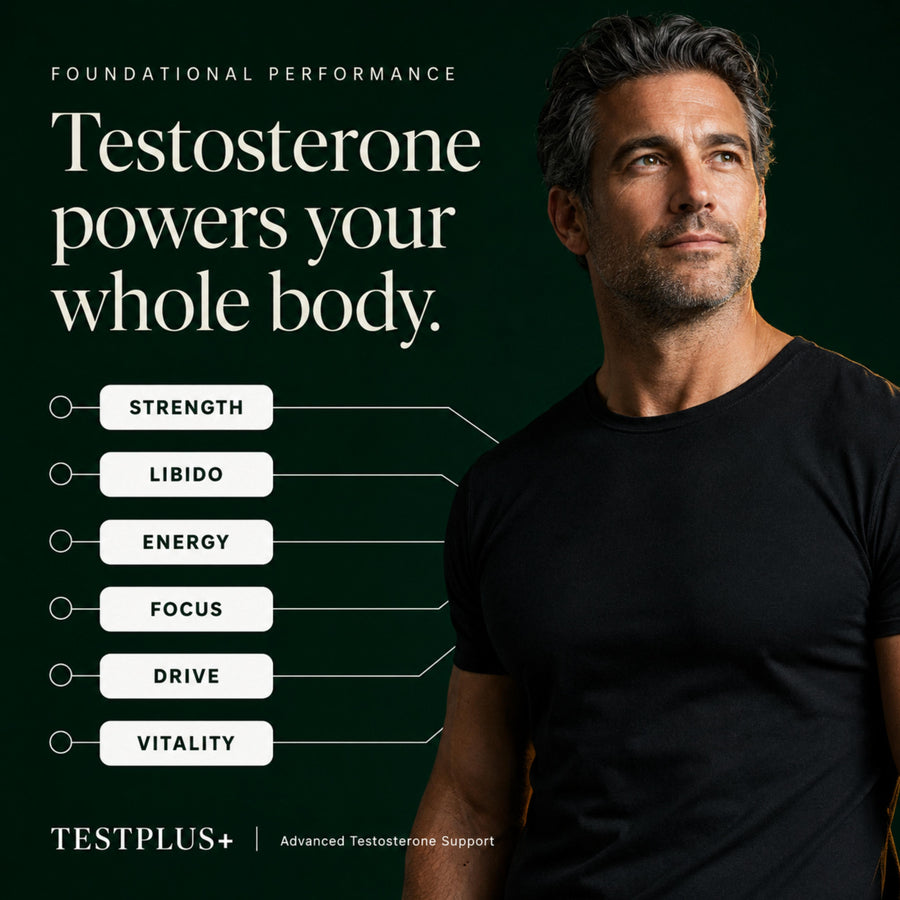 TESTPLUS+ 8-in-1 Testosterone Support