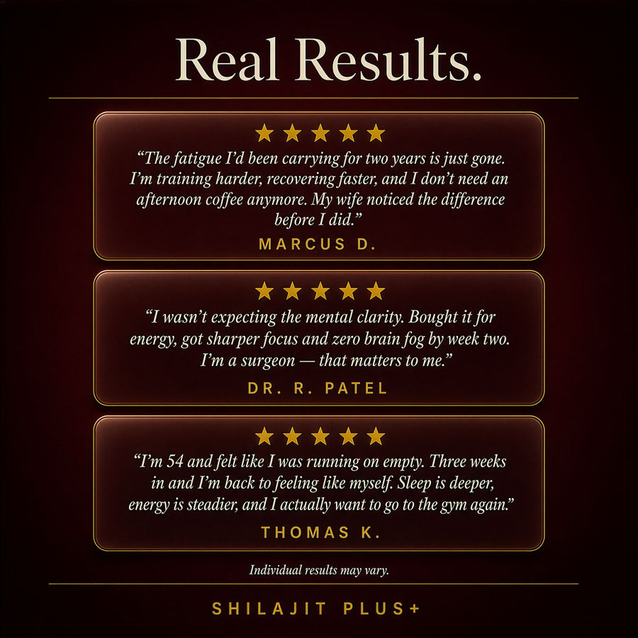 SHILAJITPLUS+  5-in-1 Black Shilajit Complex