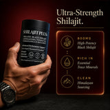 SHILAJITPLUS+  5-in-1 Black Shilajit Complex