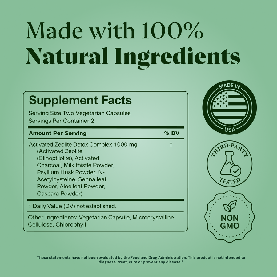 ZEOLITE+ 8-in-1 Detox Cleanse