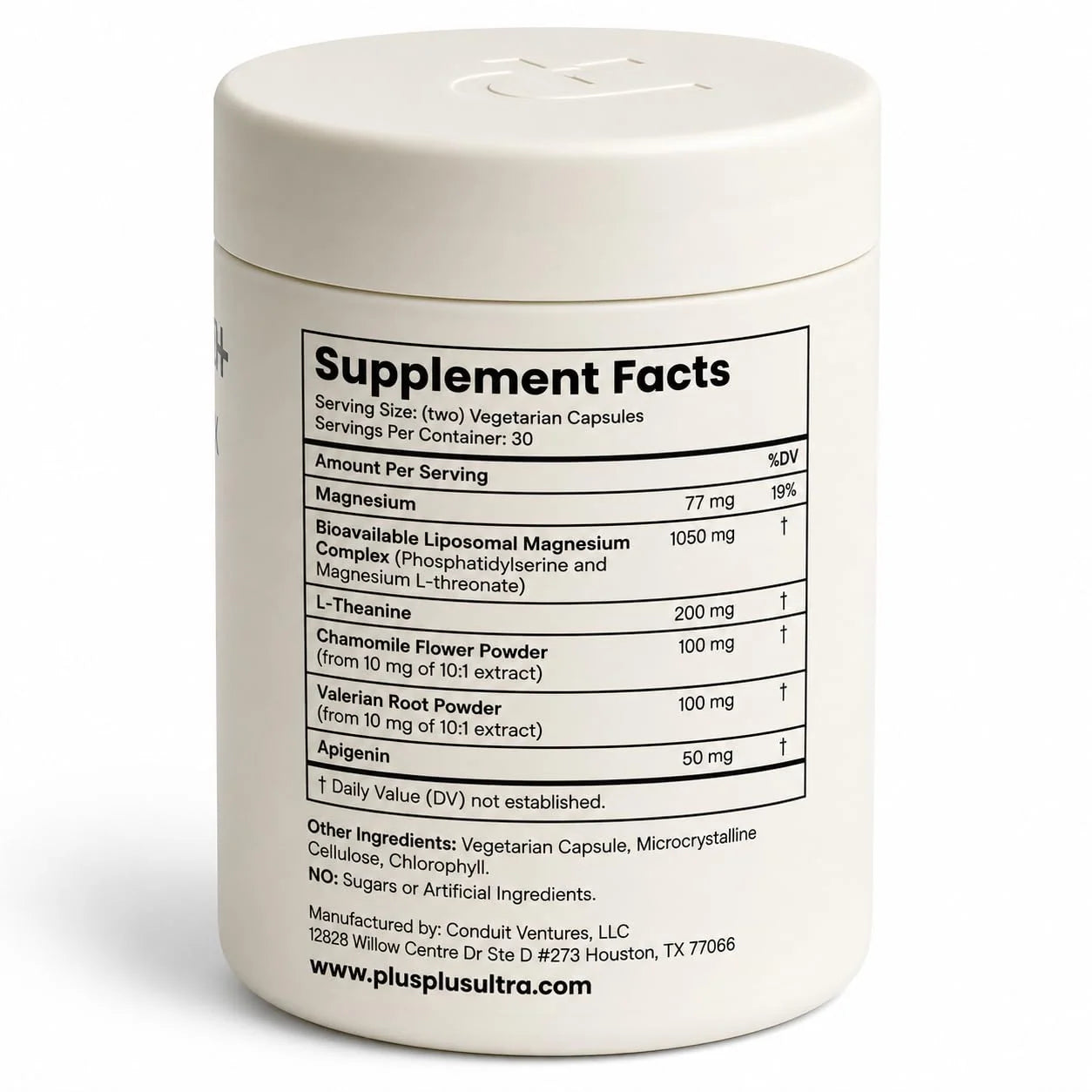 MAGPLUS+ 7-IN-1 SLEEP - Supplement Facts Label